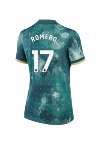 Tottenham Hotspur Cristian Romero #17 Jalkapallovaatteet Naisten Kolmaspaita 2024-25 Lyhythihainen